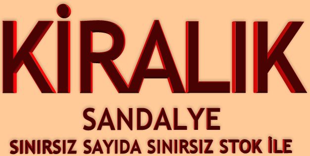 kiralk sandalye